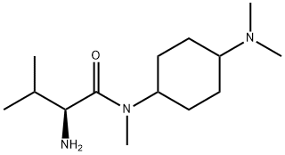 (S)-2-AMino-N-(4-diMethylaMino-cyclohexyl)-3,N-diMethyl-butyraMide Struktur