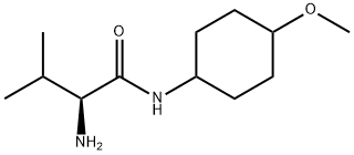 (S)-2-AMino-N-(4-Methoxy-cyclohexyl)-3-Methyl-butyraMide Struktur