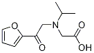 [(2-Furan-2-yl-2-oxo-ethyl)-isopropyl-aMino]-acetic acid Struktur