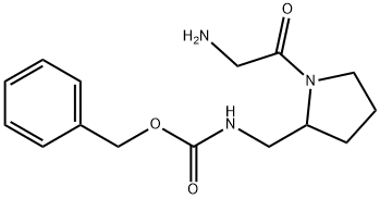 [1-(2-AMino-acetyl)-pyrrolidin-2-ylMethyl]-carbaMic acid benzyl ester Struktur