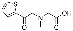 [Methyl-(2-oxo-2-thiophen-2-yl-ethyl)-aMino]-acetic acid Struktur