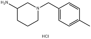 1-(4-Methyl-benzyl)-piperidin-3-ylaMine hydrochloride Struktur