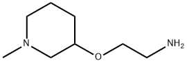 2-(1-Methyl-piperidin-3-yloxy)-ethylaMine Struktur