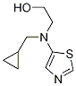 2-(Cyclopropyl-thiazol-5-ylMethyl-aMino)-ethanol Struktur