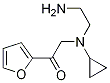 2-[(2-AMino-ethyl)-cyclopropyl-aMino]-1-furan-2-yl-ethanone Struktur