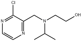 2-[(3-Chloro-pyrazin-2-ylMethyl)-isopropyl-aMino]-ethanol Struktur