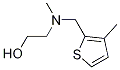 2-[Methyl-(3-Methyl-thiophen-2-ylMethyl)-aMino]-ethanol Struktur