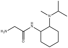 2-AMino-N-[2-(isopropyl-Methyl-aMino)-cyclohexyl]-acetaMide Struktur