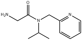 2-AMino-N-isopropyl-N-pyridin-2-ylMethyl-acetaMide Struktur