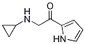 2-CyclopropylaMino-1-(1H-pyrrol-2-yl)-ethanone Struktur