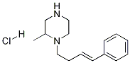 2-Methyl-1-((E)-4-phenyl-but-3-enyl)-piperazine hydrochloride Struktur