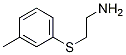 2-M-Tolylsulfanyl-ethylaMine Struktur