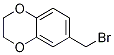 6-BroMoMethyl-2,3-dihydro-benzo[1,4]dioxine Struktur