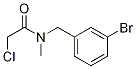 N-(3-BroMo-benzyl)-2-chloro-N-Methyl-acetaMide Struktur