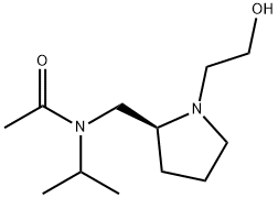 N-[(S)-1-(2-Hydroxy-ethyl)-pyrrolidin-2-ylMethyl]-N-isopropyl-acetaMide Struktur