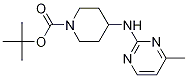 4-(4-Methyl-pyrimidin-2-ylamino)-piperidine-1-carboxylic acid tert-butyl ester Struktur