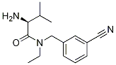 (S)-2-AMino-N-(3-cyano-benzyl)-N-ethyl-3-Methyl-butyraMide Struktur