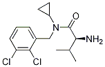 (S)-2-AMino-N-cyclopropyl-N-(2,3-dichloro-benzyl)-3-Methyl-butyraMide Struktur