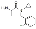 (S)-2-AMino-N-cyclopropyl-N-(2-fluoro-benzyl)-propionaMide Struktur