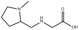 [(1-Methyl-pyrrolidin-2-ylMethyl)-aMino]-acetic acid Struktur