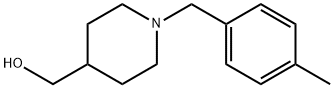 [1-(4-Methyl-benzyl)-piperidin-4-yl]-Methanol Struktur