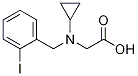 [Cyclopropyl-(2-iodo-benzyl)-aMino]-acetic acid Struktur