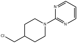 2-(4-ChloroMethyl-piperidin-1-yl)-pyriMidine Struktur