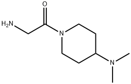 2-AMino-1-(4-diMethylaMino-piperidin-1-yl)-ethanone Struktur