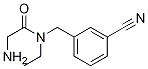 2-AMino-N-(3-cyano-benzyl)-N-ethyl-acetaMide Struktur