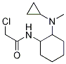 2-Chloro-N-[2-(cyclopropyl-Methyl-aMino)-cyclohexyl]-acetaMide Struktur