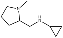 Cyclopropyl-(1-Methyl-pyrrolidin-2-ylMethyl)-aMine Struktur