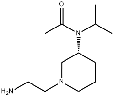 N-[(R)-1-(2-AMino-ethyl)-piperidin-3-yl]-N-isopropyl-acetaMide Struktur