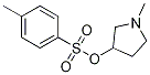 Toluene-4-sulfonic acid 1-Methyl-pyrrolidin-3-yl ester Struktur