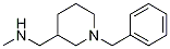 (1-Benzyl-piperidin-3-ylMethyl)-Methyl-aMine Struktur