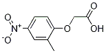 (2-Methyl-4-nitro-phenoxy)-acetic acid Struktur