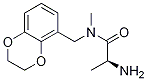 (S)-2-AMino-N-(2,3-dihydro-benzo[1,4]dioxin-5-ylMethyl)-N-Methyl-propionaMide Struktur