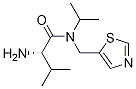 (S)-2-AMino-N-isopropyl-3-Methyl-N-thiazol-5-ylMethyl-butyraMide Struktur