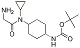 {4-[(2-AMino-acetyl)-cyclopropyl-aMino]-cyclohexyl}-carbaMic acid tert-butyl ester Struktur