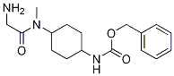 {4-[(2-AMino-acetyl)-Methyl-aMino]-cyclohexyl}-carbaMic acid benzyl ester Struktur