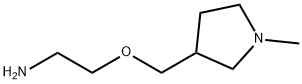 2-(1-Methyl-pyrrolidin-3-ylMethoxy)-ethylaMine Struktur