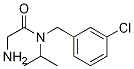 2-AMino-N-(3-chloro-benzyl)-N-isopropyl-acetaMide Struktur