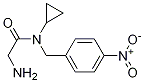 2-AMino-N-cyclopropyl-N-(4-nitro-benzyl)-acetaMide Struktur