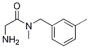 2-AMino-N-Methyl-N-(3-Methyl-benzyl)-acetaMide Struktur