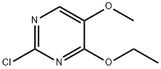 2-Chloro-4-ethoxy-5-Methoxy-pyriMidine Struktur