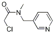 2-Chloro-N-Methyl-N-pyridin-3-ylMethyl-acetaMide Struktur