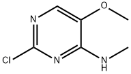 (2-Chloro-5-Methoxy-pyriMidin-4-yl)-Methyl-aMine Struktur