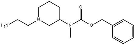 [1-(2-AMino-ethyl)-piperidin-3-ylMethyl]-carbaMic acid benzyl ester Struktur