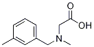 [Methyl-(3-Methyl-benzyl)-aMino]-acetic acid Struktur