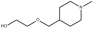 2-(1-Methyl-piperidin-4-ylMethoxy)-ethanol Struktur