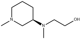 2-[Methyl-((R)-1-Methyl-piperidin-3-yl)-aMino]-ethanol Struktur